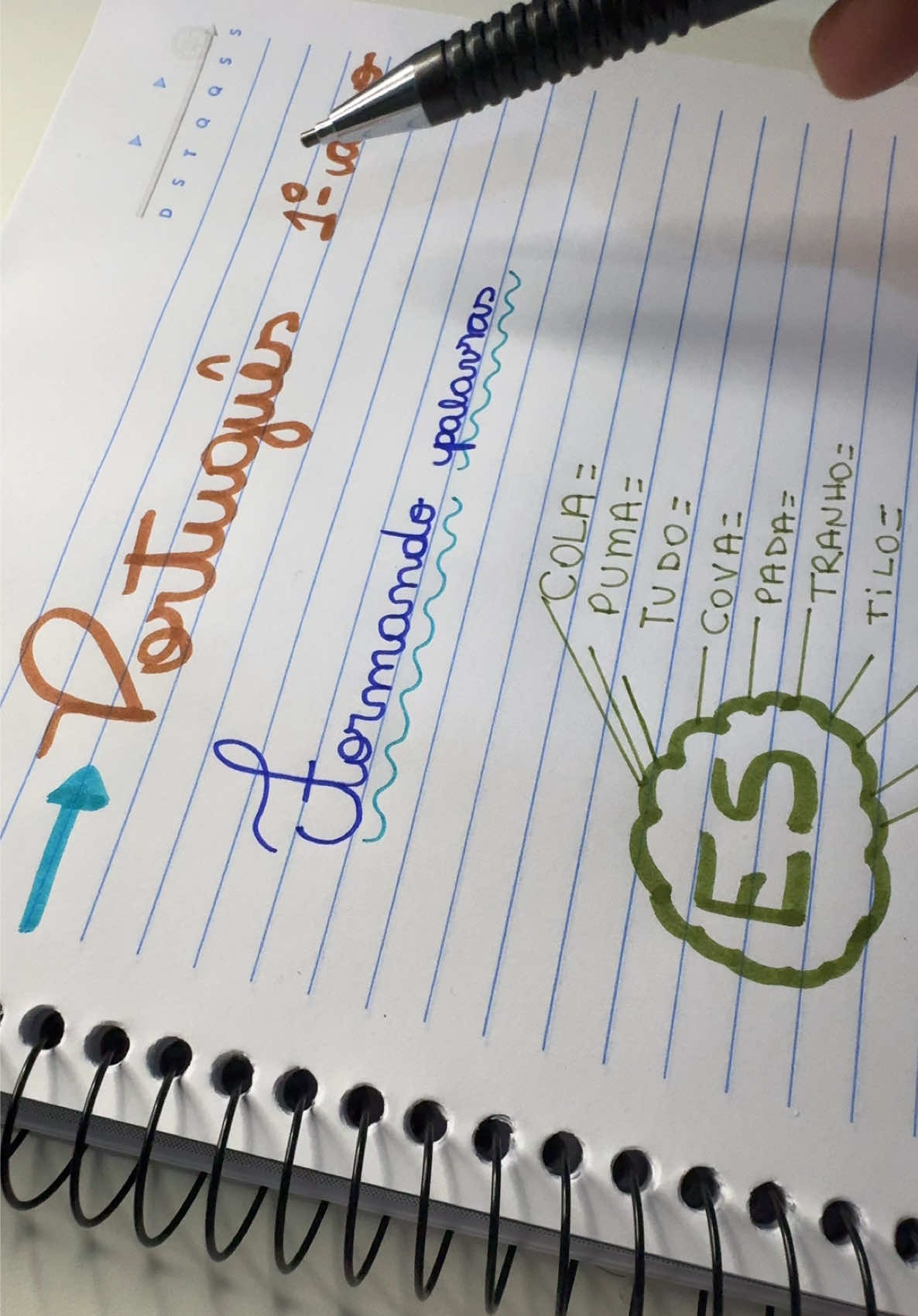 Um passinho de cada vez… e as palavras vão ganhando vida 💛✍️ Aprender é uma aventura todos os dias! 📚✨ Atividade de Português – 1º ano trabalhando formação de palavras e alfabetização 🧠✏️ #E#Educaçãofyp #A#Alfabetizaçãoensino #escola 