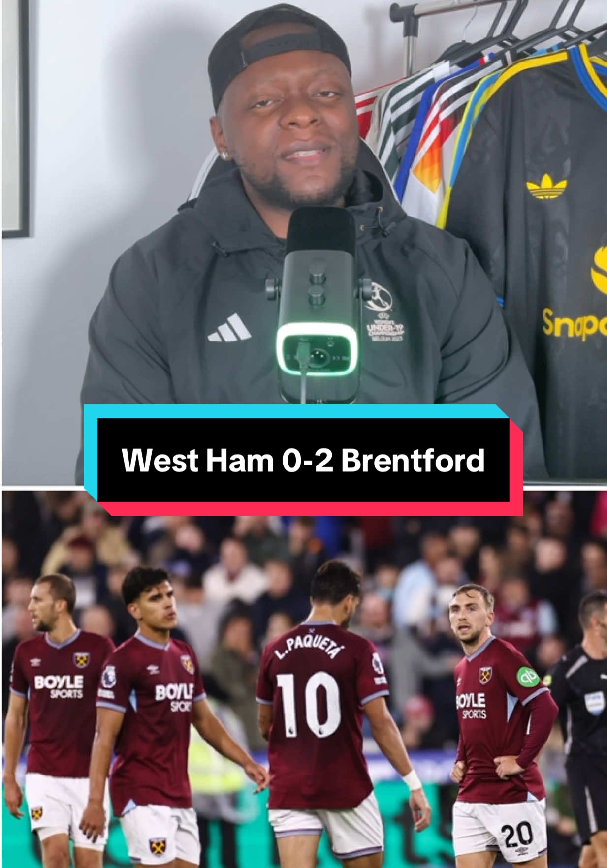 West Ham lose 0-2 at home to Brentford & they are now 19th in the Premier League table. Did Nuno Espirito Santo rush into that job? #fyp #footballtiktok #PremierLeague #westham #brentfordfc 