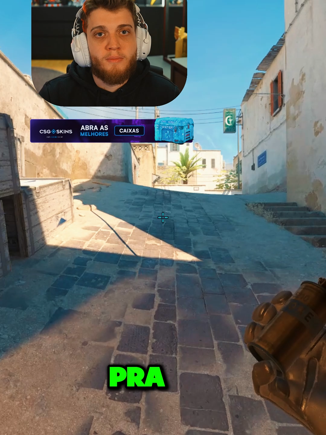 SMOKE PORTA FUNDO DUST 2 #CS2 #COUNTERSTRIKE