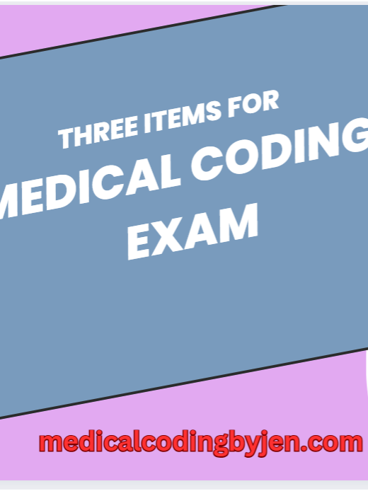 Three Items Available NOW to help you with your medical coding certification exam! #certification #medicalcoder #medicalcodingforbeginners #CertificationSuccess #TikTokTober #SideHustle #CPTCodes #PharmacyTips #medicalcodingcourse #ExamPrep #MedicalConsultation #HealthcareProcess #patientcaretech🤣🤣🤣 #ConsultationSteps #MedicalAdvice #CodingCommunity #LabGuidelines #Pharmacology101 #medicalcodingcertification #pcs