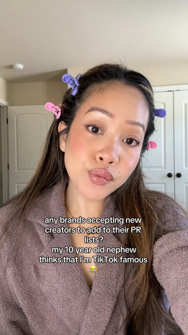 Lol no but he really tells his classmates that I’m TT famous 😭 he’s my biggest fan ❤️