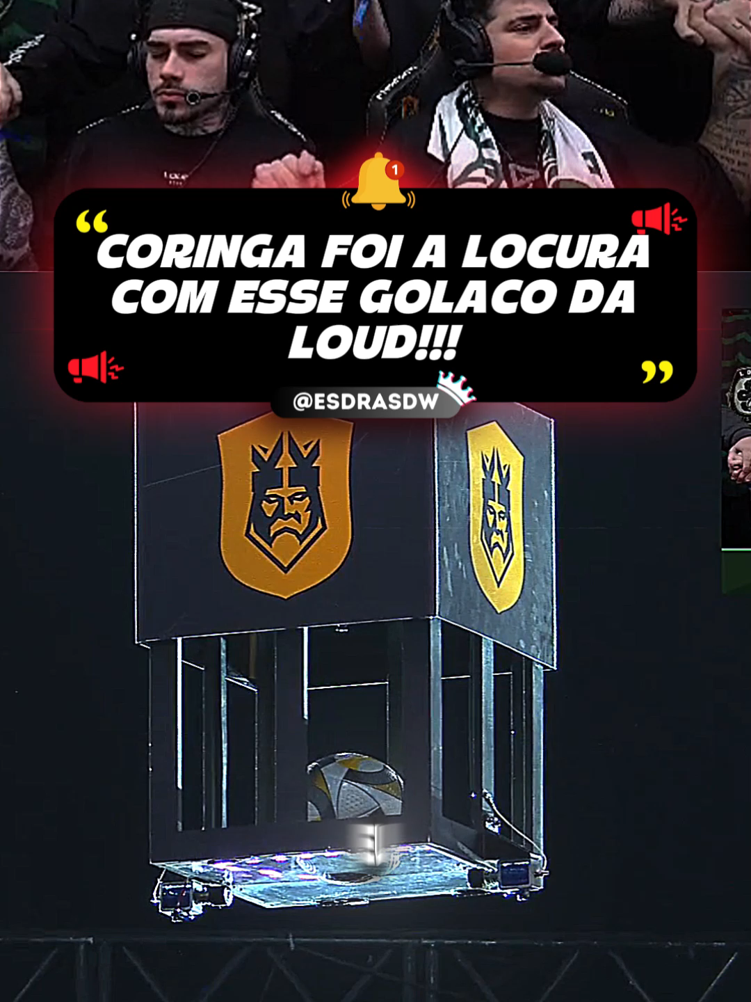 Coringa Gol da LOUD #loud_coringa  @loud_coringa  @cortesloudcoringa  #gabepeixe  #kingsleague  #neymar  #futbol  #KINGSLEAGUE  #CabineDaLOUD  @loudsportsclub