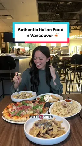 Authentic Italian Food In Vancouver 🍝 🍕 #pasta #pizza #vancouverfoodie #fyp #foodtiktok 