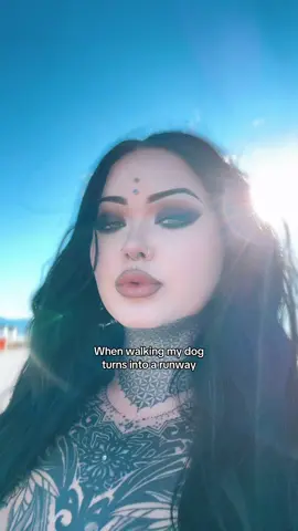 I live for runways #fyp #plussize #tattoos #alttiktok 