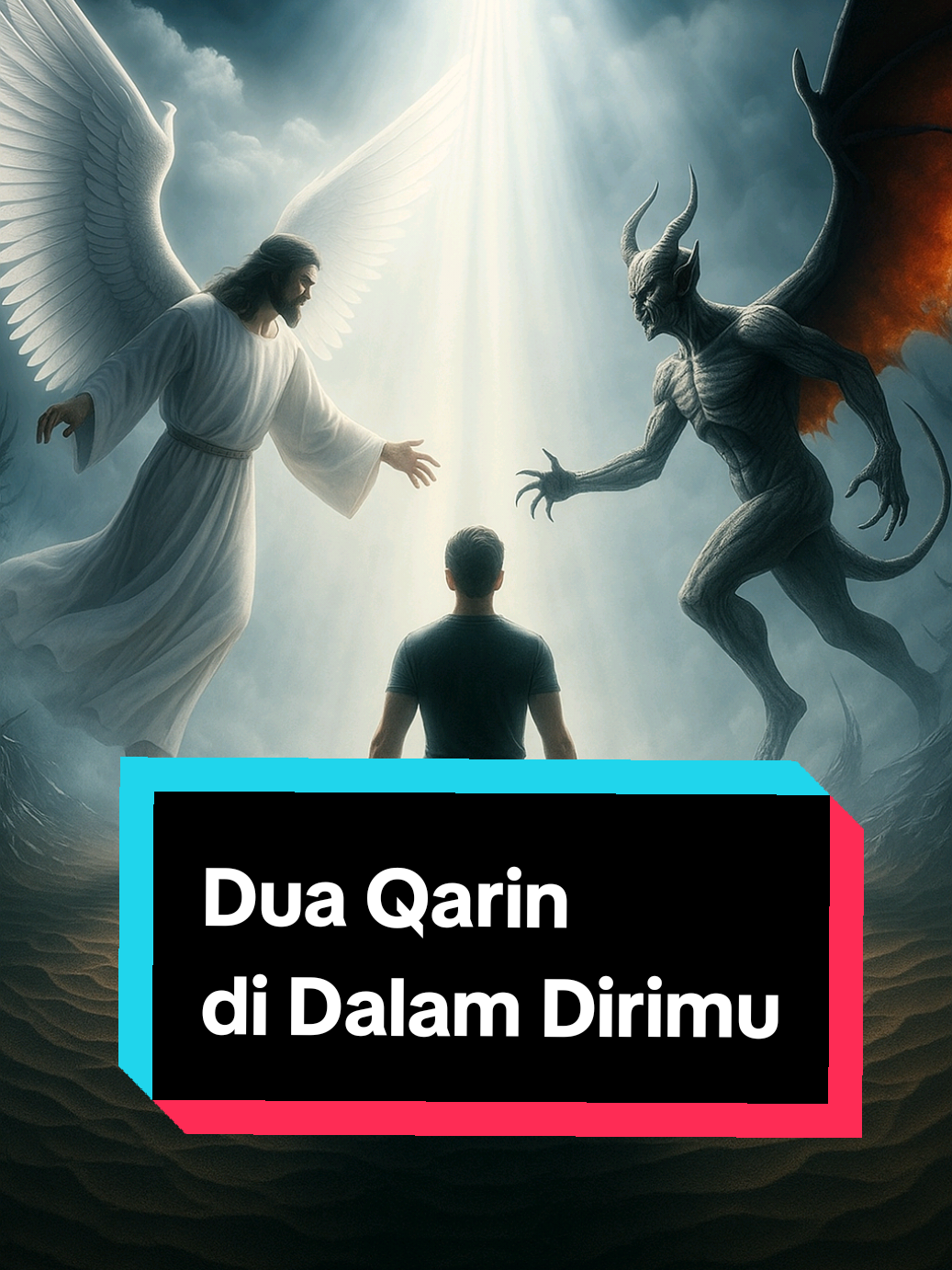 Qarin Iblis vs Qarin Malaikat #podcastsetan #dakwah #jinqorin #bismillahfyp #fyppppppppppppppppppppppp 