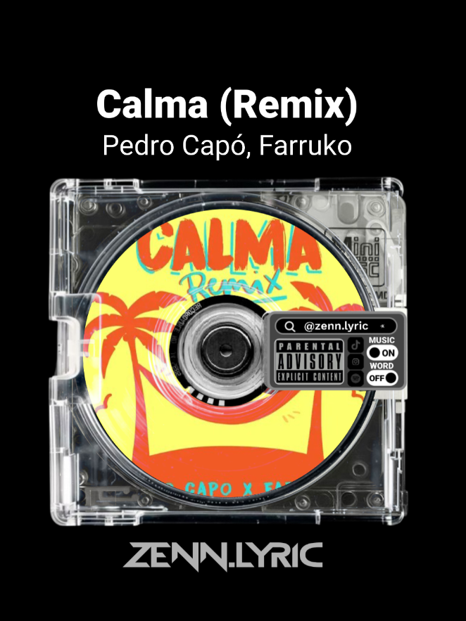 Calma (Remix)✨🎧 #zennslowed #mytypemusic #aesthetic #lyrics #fypシ゚ 