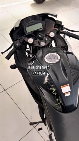 Parte 4 da r15 de leilão 😍🔥 #fyp #yamaha #r15  #150cc #leilao 
