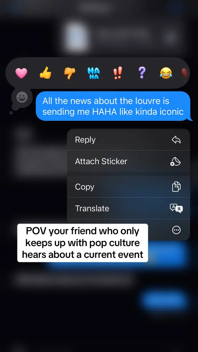 Like I love how her brain works 😭 #louvre #louvremuseum #lorde #melodrama #lordemusic 