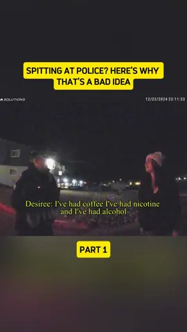 Spitting at Police? Here’s Why That’s a Bad Idea#cops #bodycam #police #bodycamcops #bodycampolice 
