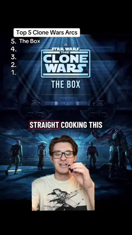 Drop your top 5 👀 Did I miss any banger arcs? This all my opinion 🙏 (correct) #starwars #clonewars #starwarsfan #anakinskywalker #darthvader 