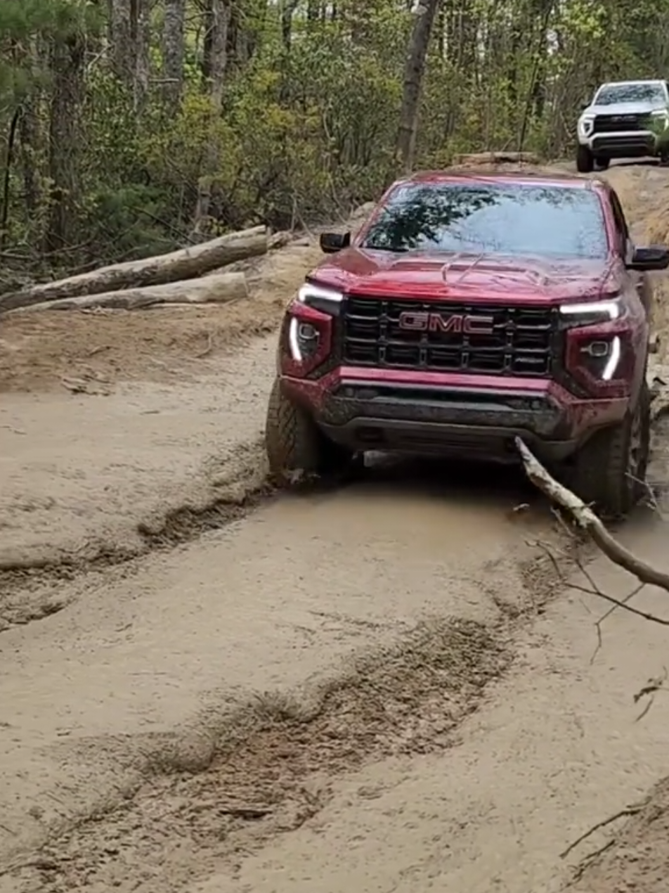 Off-roading in the GMC Canyon #AT4X #offroading #GMC #cartok #pickup 