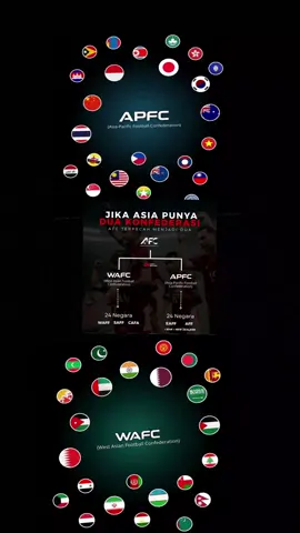 BEGINI ANDAI JIKA AFC DIBAGI MENJADI DUA Setelah adanya rumor jepang ingin mundur dari Konfederasi Sepakbola Asia AFC karena hilangnya Nilai Fair play di tubuh AFC saat ini. Bagi Indonesia, Oman dan Irak AFC nampak sangat tidak adil mengingat semua keputusan nya di Round 4 kemarin.  Sementara Bagi jepang, korea Selatan dan China mereka keberatan dengan AFC karena Keputusannya memilih timur tengah sebagai pusat diselenggarakannya AFC Champions league elite. Bukan cuman itu mereka juga menganggap adanya budaya korupsi dan campur tangan Arab Saudi Qatar dalam menentukan segala keputusan aturan, yang bisanya menguntungkan kedua negara tersebut. Jika memang tak ada perubahan, mungkin saja di masa depan AFC akan terpecah menjadi dua Konfederasi Sepakbola. Dimana benua asia akan terpecah menjadi asia timur dan asia barat.#fypppp #fypp #viral #pyfツ #football 