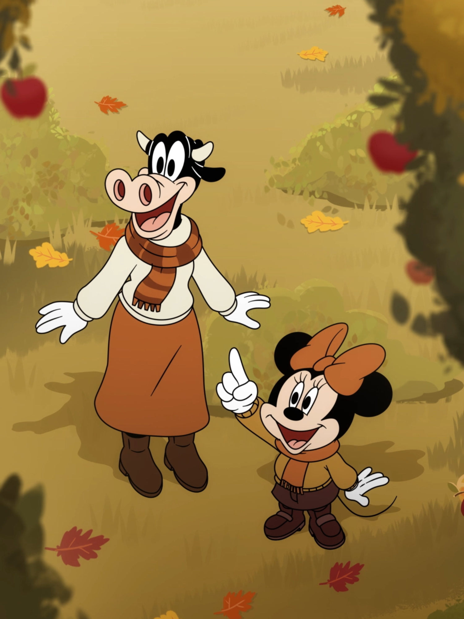 Sweaters, scarves, and sweet moments. 🧡🍂 This trio is soaking up every bit of autumn magic!