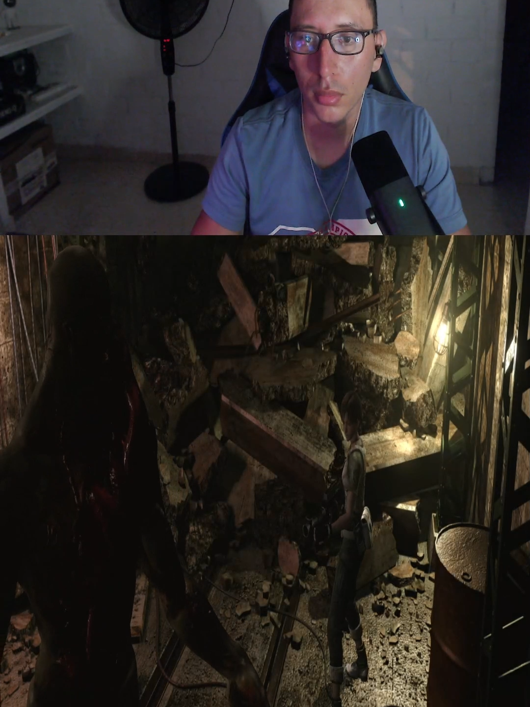 Primera pelea contra Proto Tyrant T-001 #residentevil #residentevilzero #gamer #gamerhorror #viraltiktok #viralvideos #gaming #vieraj11 #viralgaming #gameplays🎮 #games