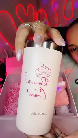 Kit Presente de Banho Feminino SPA com Copo Térmico Inox, Ideal para Aniversário e Natal