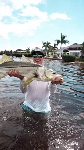 Fights like these are why we fish: one last cast to get your bait in the perfect spot, a split-second call to jump in the water to weave through the pilings, that feeling of finally getting your hands on the trophy - there's nothing like it. Drop your best fish story in the comments - we want to hear it 🙌 #tampa #fishing #snook #inshore 