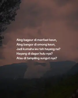 JADI KUMAHA HAYANG NA SIA..☺️ #storysunda #sundavibes #sundapride 