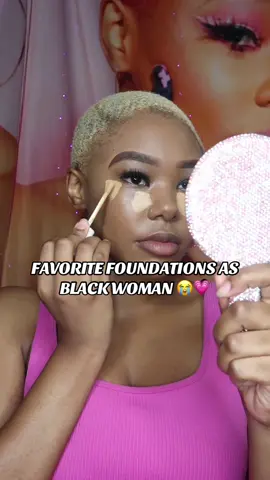 Favorite foundations as a black woman #fyp #beauty #beautycontentcreator #BeautyTok 
