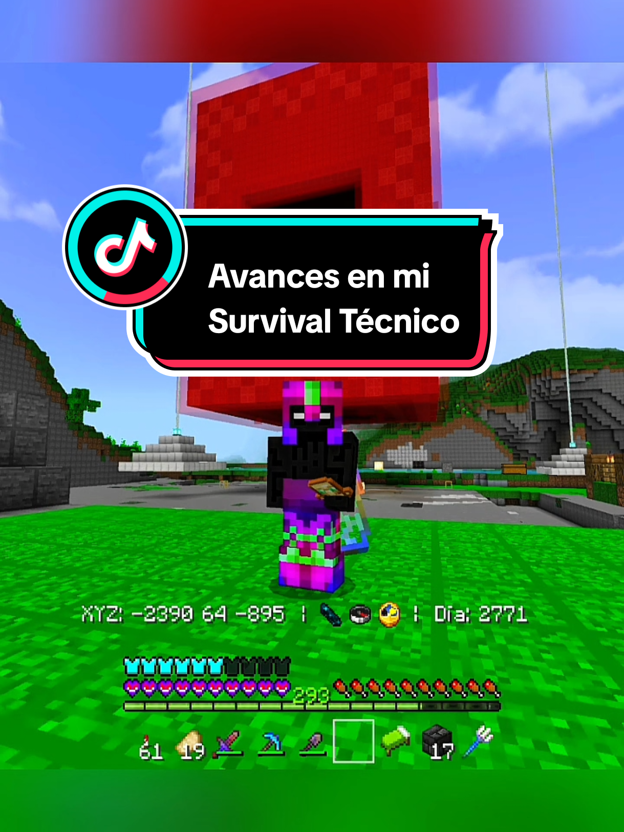 𝘼𝙫𝙖𝙣𝙘𝙚𝙨 𝙙𝙚 𝙢𝙞 𝙎𝙪𝙧𝙫𝙞𝙫𝙖𝙡  𝙏é𝙘𝙣𝙞𝙘𝙤 👾🍃#Minecraft #MinecraftBedrock #minecrafttecnico #MinecraftFarm #FYP 