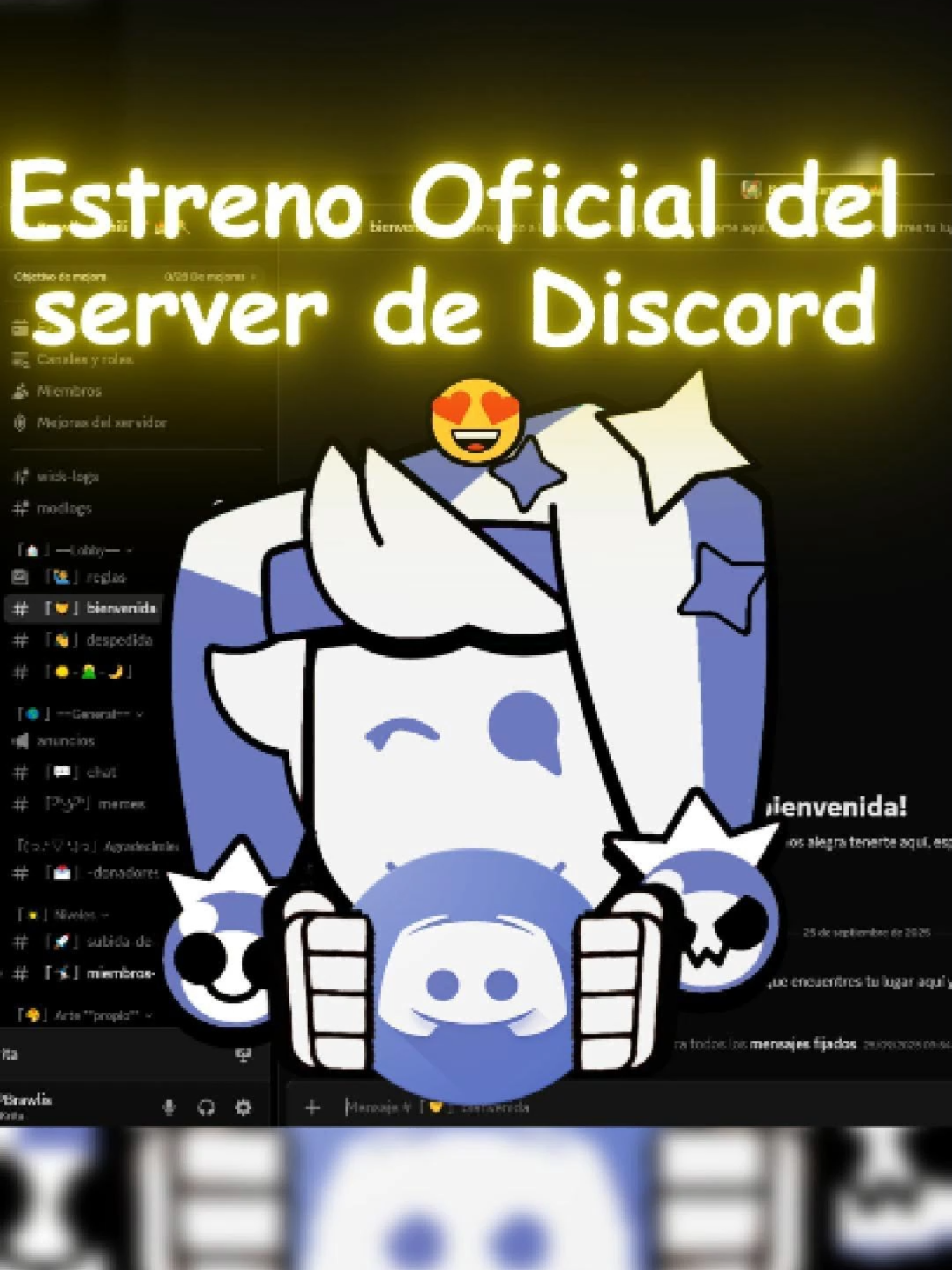 ¡Estreno del server de Discord 😍! (Al fin xD) #Server #Discord #Comunidad