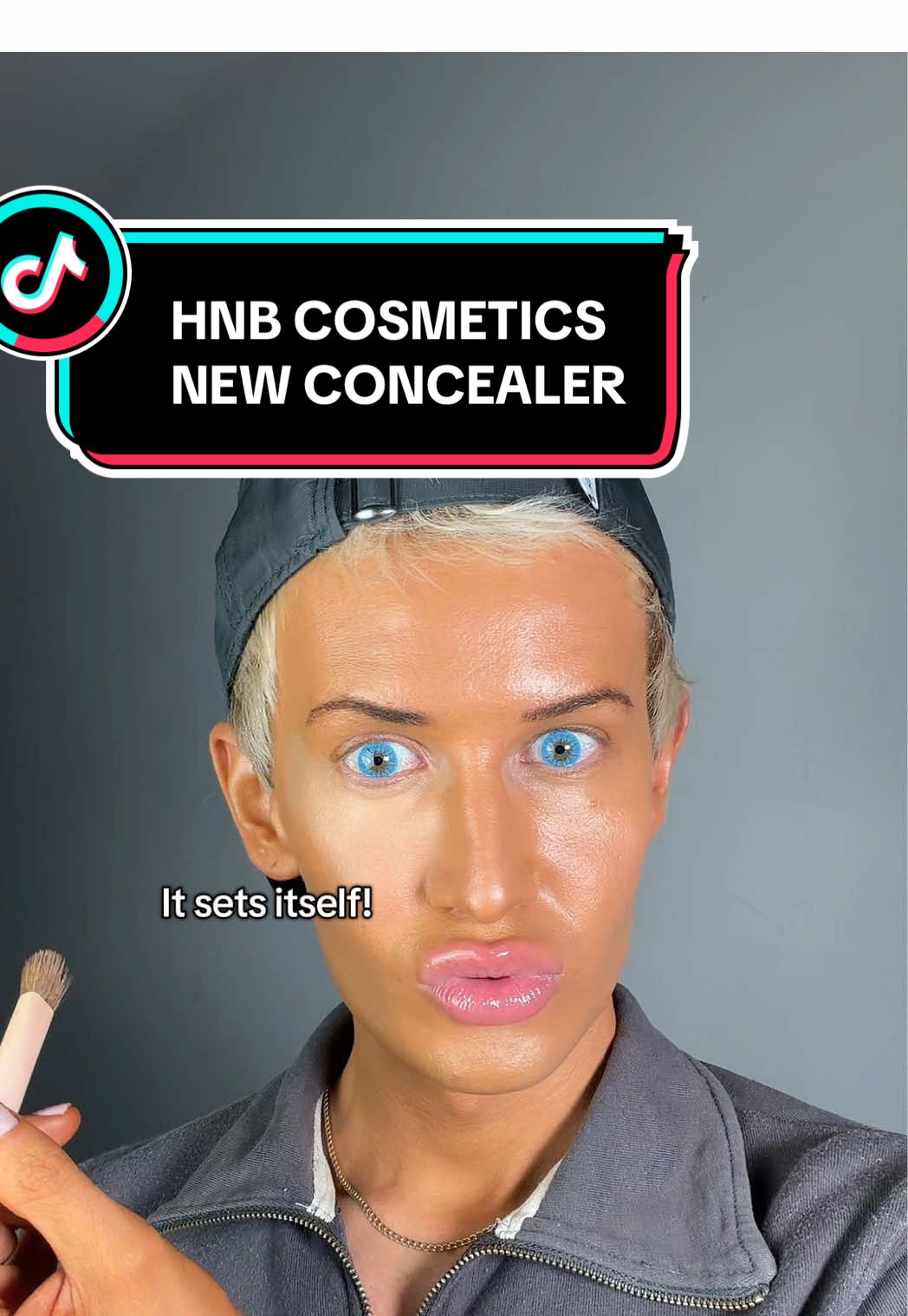 Replying to @Evanne | Beauty creator anti crease formula and lightweight feel! One of my new favourite concealers! #tiktokmademebuyit #concealer #hnbcosmetics #blackfriday #dealdrops 