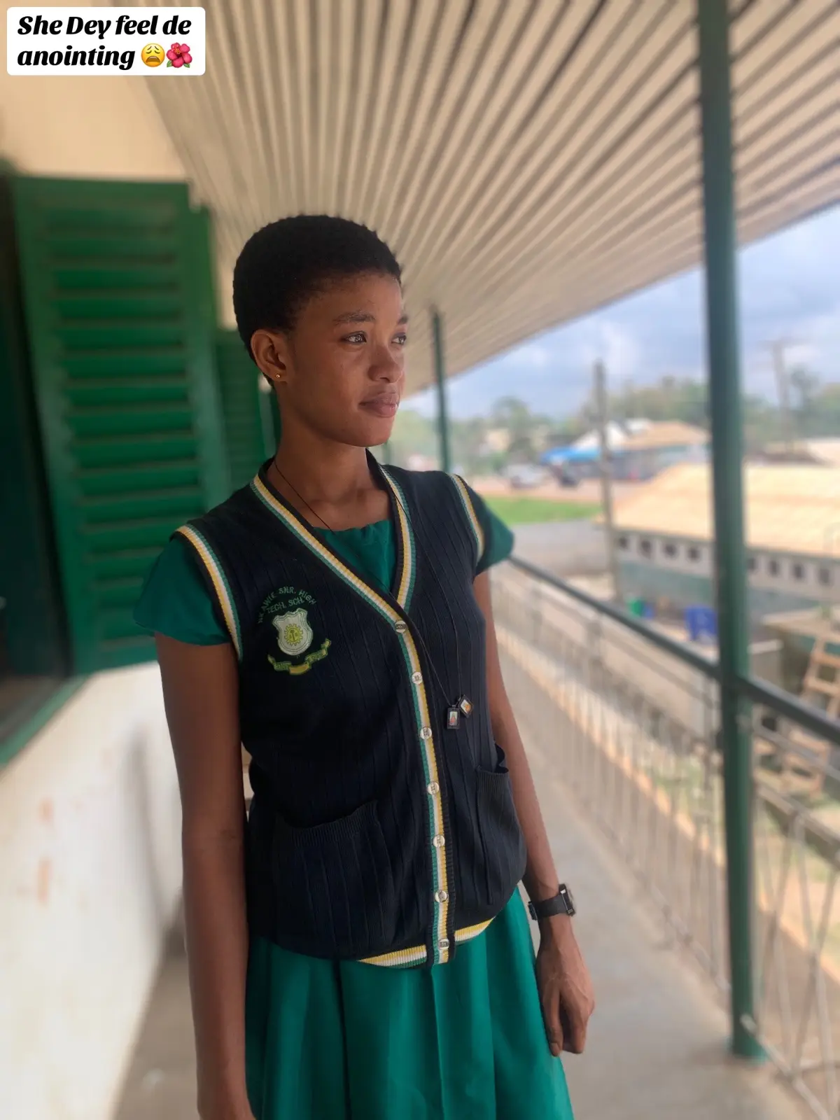 #she Dey feel de anointing🌺💕😩