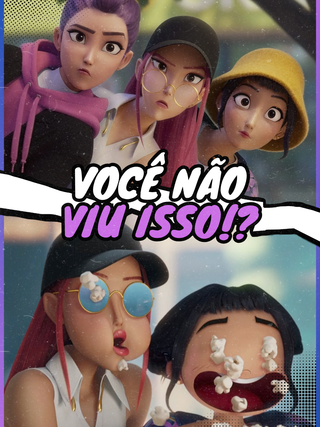 MIRA TAVA ARRUMANDO O CABELO NO MEIO DO CAOS?! 💅✈️ | K-Pop Demon Hunters#kpopdemonhunter #netflix #animação #vtuber #vtuberbr