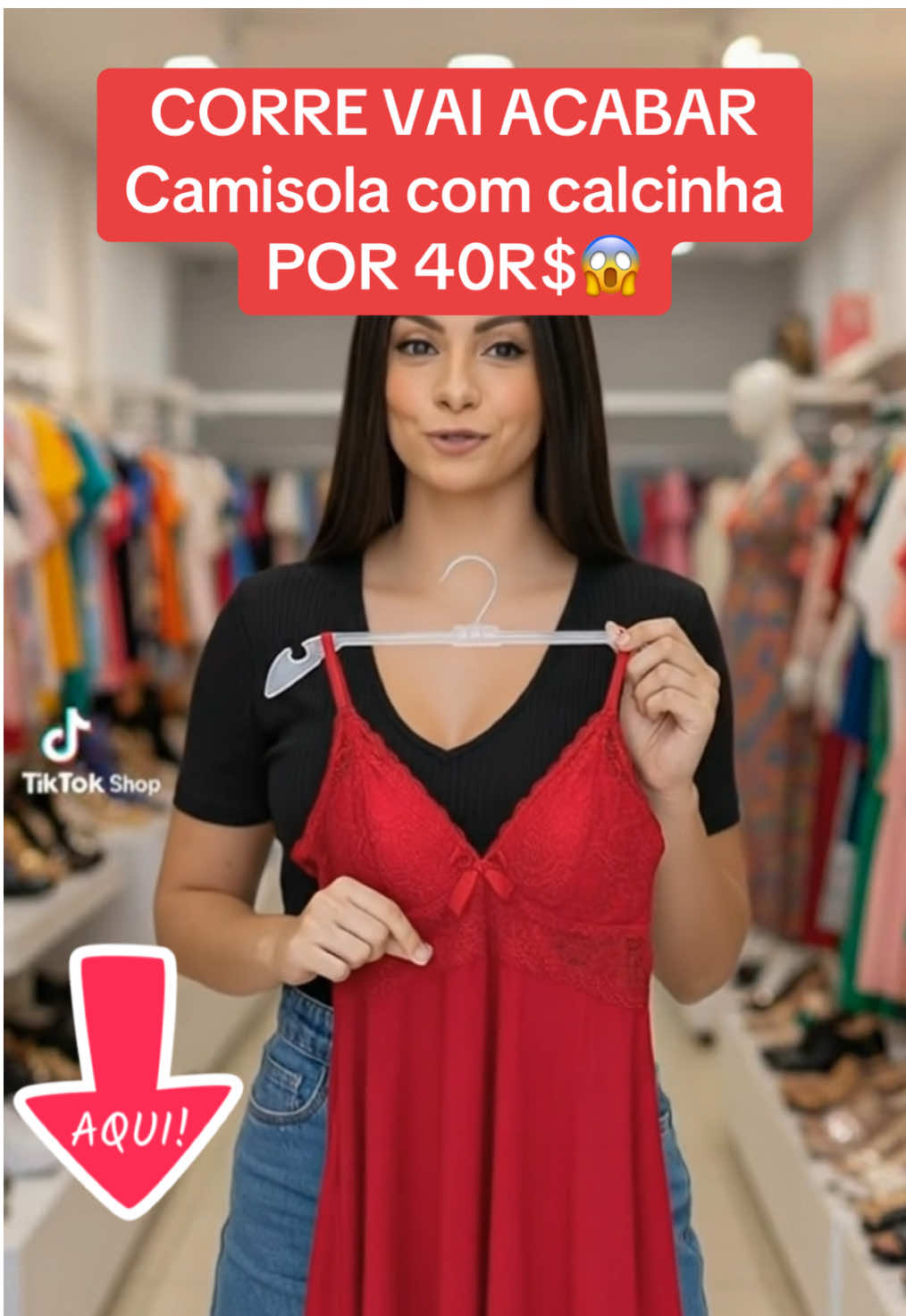 Camisola com calcinha  #camisola #babydol #mulheres #sensual #tiktokshop 