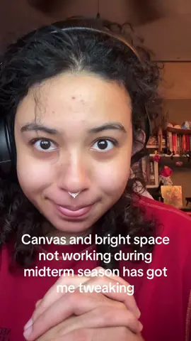 IM COOKED MAN IM SO COOKED I NEED TO STUDY. I do not excuse how I look  #awsoutage #midterm #canvas #brightspace #losingit 