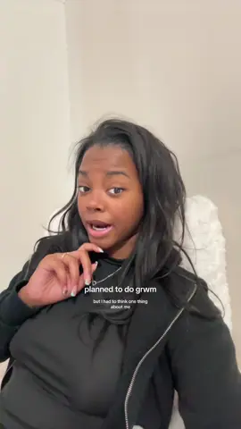 the OGs know it’s rare to see me in anything other than black & white .. buttt if yall want to grwm’s i got yall 😭 #viral #relatable #grwm #getreadywithme #blackgirl 