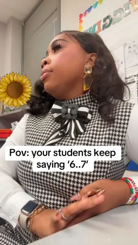 If I hear “6..7” one more time!!😫😫 #teacheroftiktok #teachertoks #elementaryteachersoftiktok #67trend 