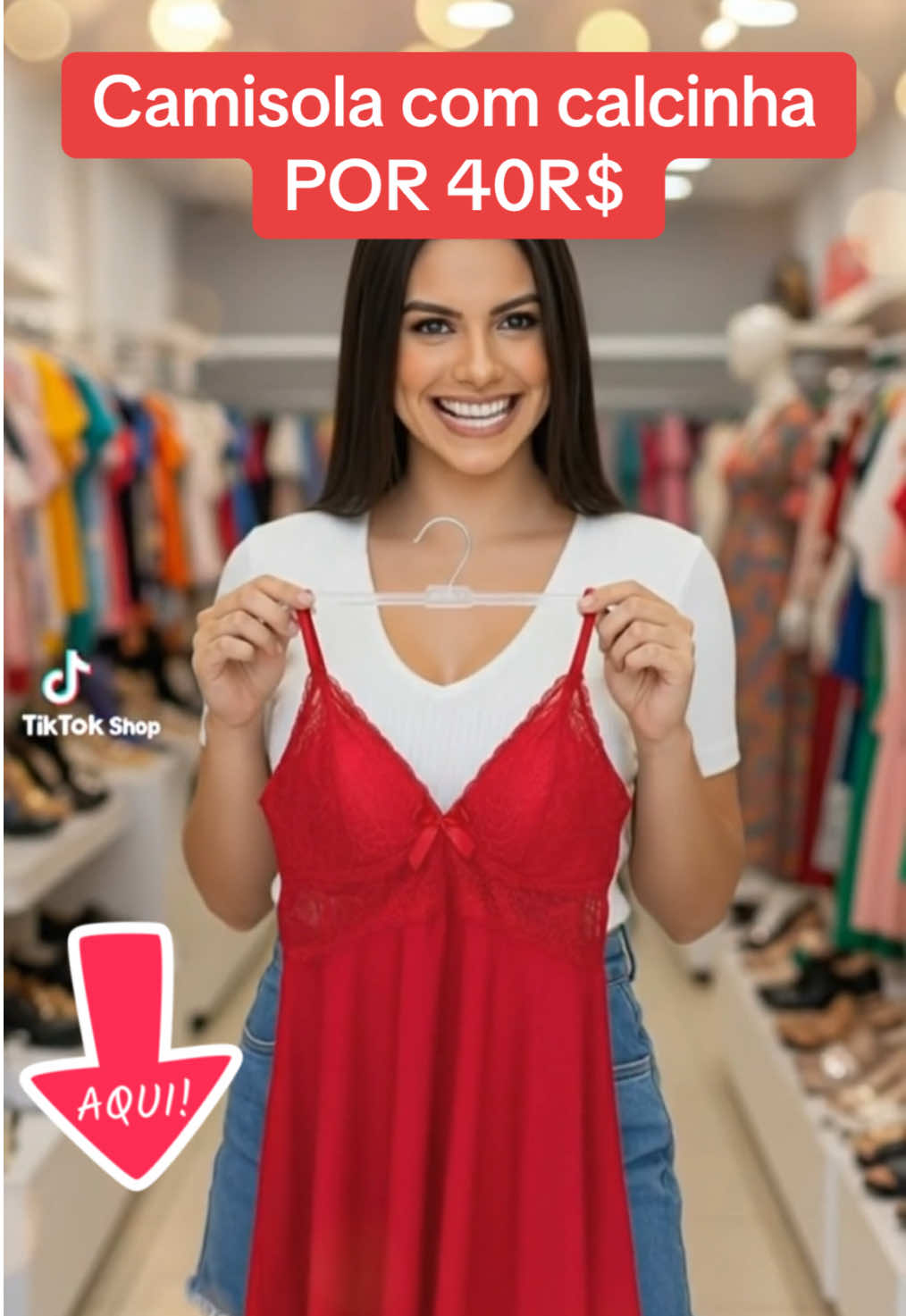 Camisola com calcinha  #camisola #babydol #mulheres #sensual #tiktokshop