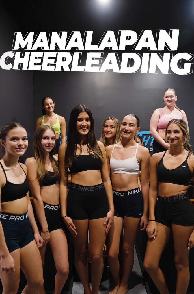 Manalapan CHEER takes THE PLUNGE! 😂🥶📣 #coldplunge #cheerleading #cheer #fyp #funny 
