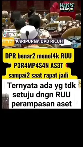 anggota dewan tolak UUD PRPASAN ASET?! 