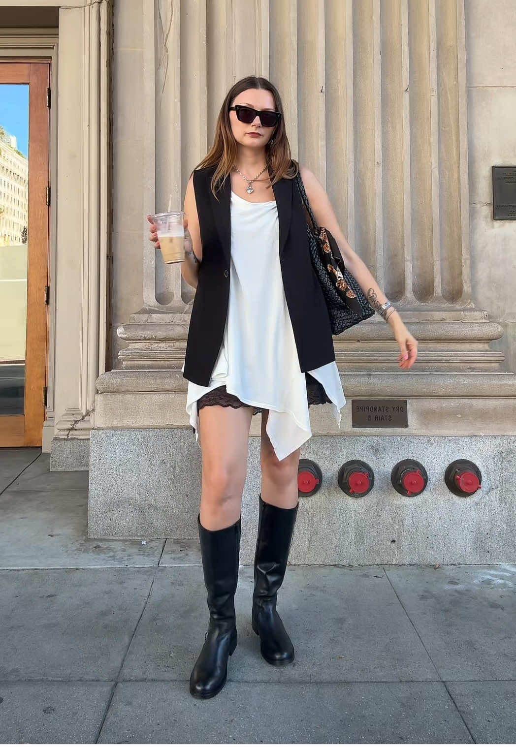 Summer to fall in LA #falllooks #falloutfits #OOTD #falltransition #transition 