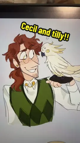 I don’t make enough content of Cecil and his bird Tilly and this audio fit them so well so I had to #ocs #animatic #ocart #originalcharacters #fypシ 