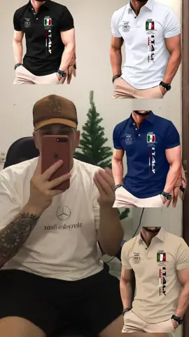 Camisa Polo Italy 76 Manfinity