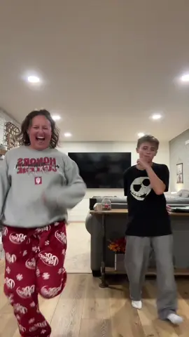 First attempt at halfspeed...fullspeed coming soon - gotta catch our breath 🥵 #freekaleek #dance #trend #momandson #fyp  Thanks to @BlackfootSenpai for the tutorial!  Shoutout to those who joined live while learning the dance! 