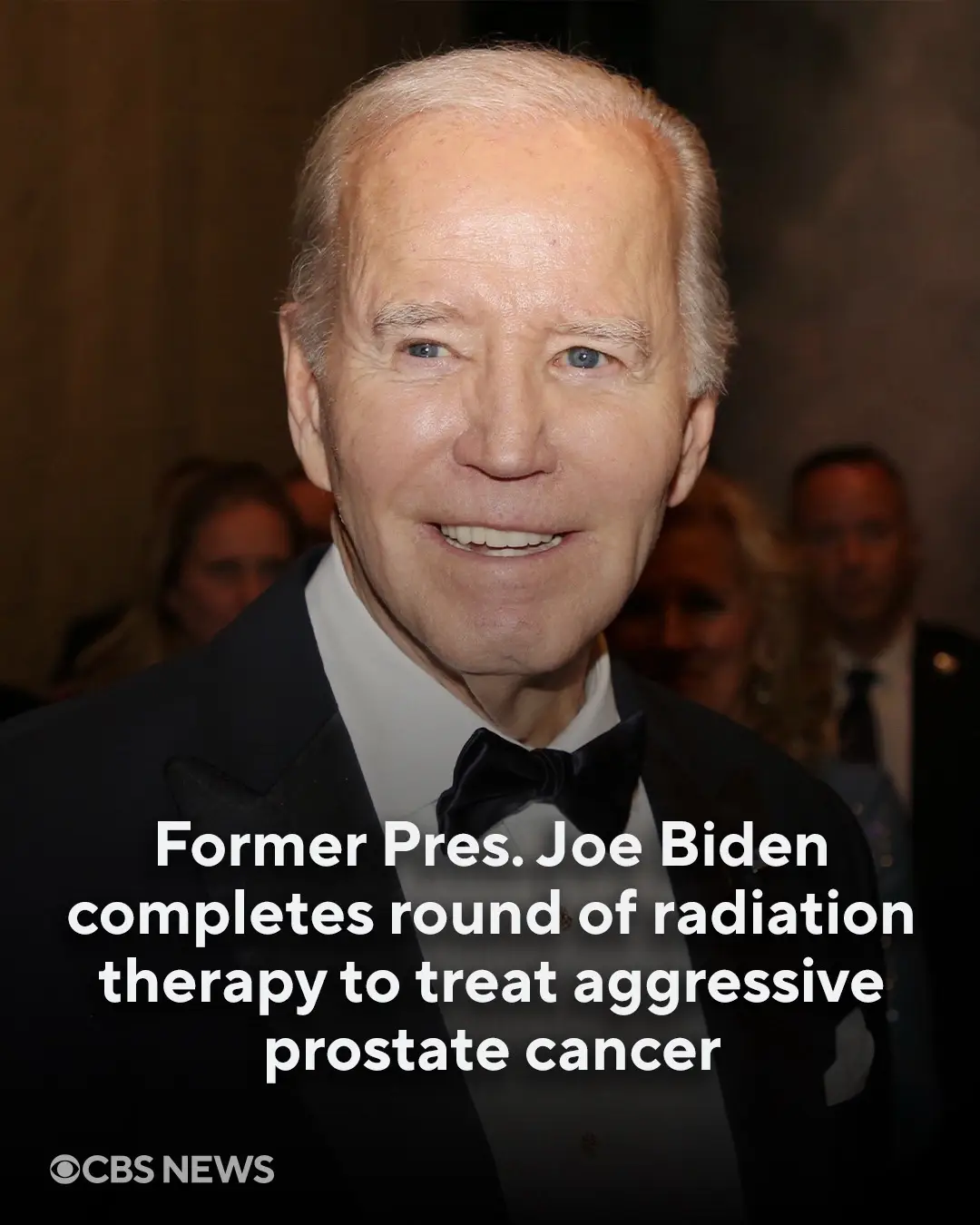 Former President Joe Biden has completed a round of radiation therapy to treat an aggressive form of prostate cancer — an encouraging sign of progress — but one that does not signal the end of his treatment. “He rang the bell today,” Biden spokeswoman Kelly Scully said of the former president, who turns 83 next month.