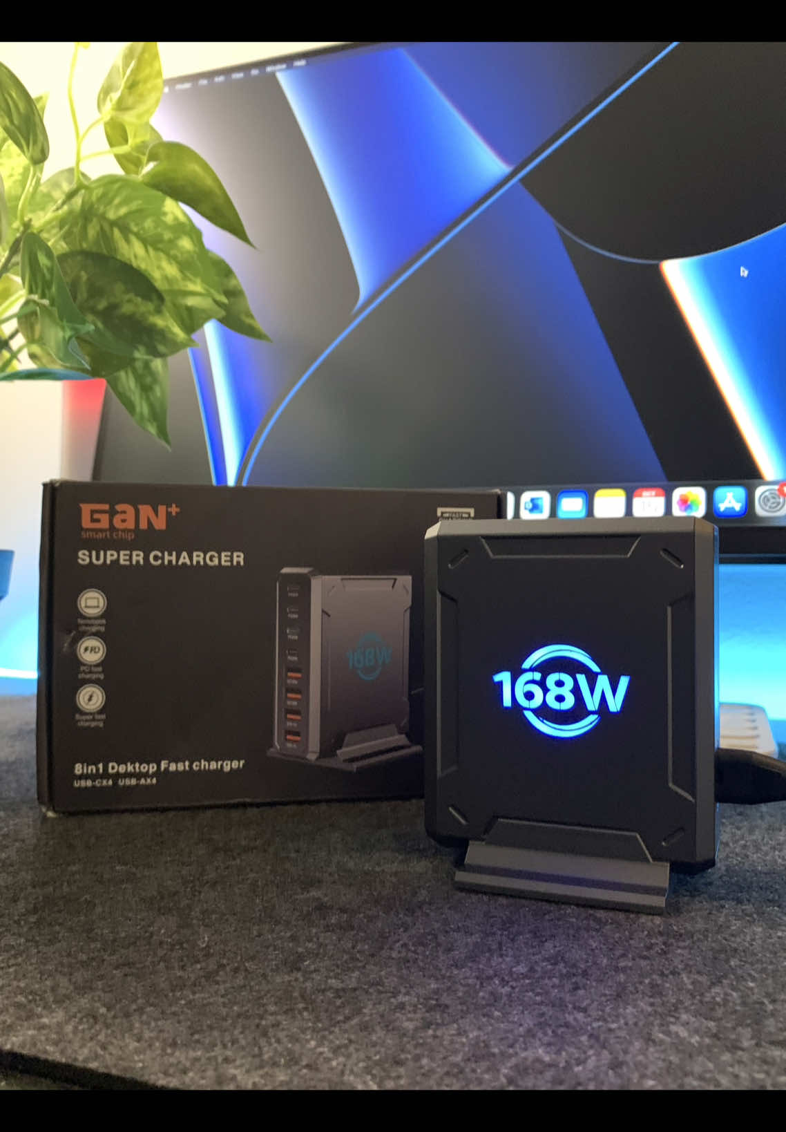 Meja berantakan gara-gara banyak charger? Sekarang cukup 1 NETPAC 8in1 AE20 168W Desktop Fast Charger buat semua perangkatmu! Praktis, cepat, dan bikin setup makin clean & estetik! #NETPAC #netpacae20 #FastCharger #DeskSetup #TechEssentials