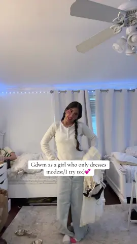 Gdwm as a girl who only wears modest clothing/I try to 💕 ##fyp##gdwm##getdressedwithme##modestfashion##jewish