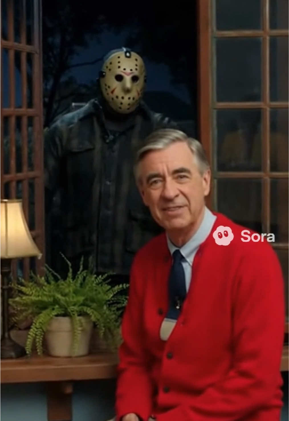 #mrrogers #fredrogers #jasonvoorhees #fridaythe13th #halloween 