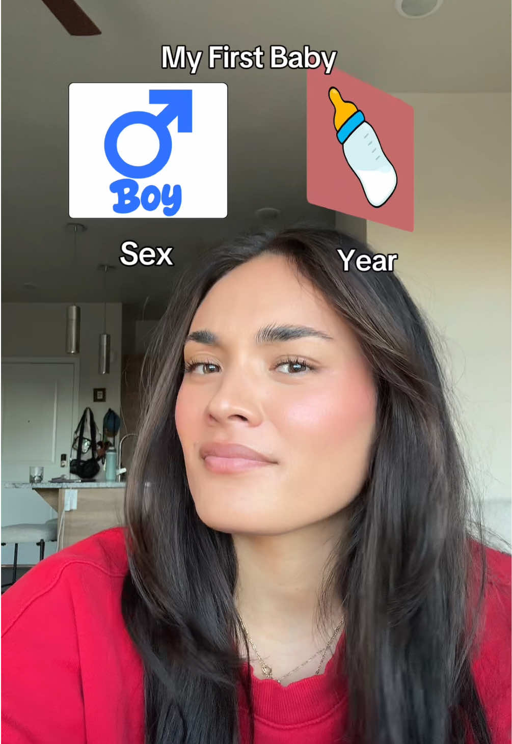 a little @Michael Alisa ?? 👶🏽🍼 we find out soon, any guesses? 🤭 #polytok🇦🇸🇼🇸 #baby2026 #utah #pregnant #momanddad 