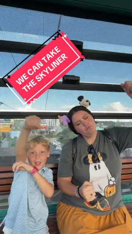 Skyliner on top 💯 I’ve been waiting to use this audio for months lol #disney #disneyworld #skyliner 