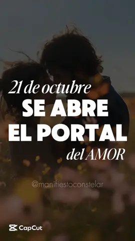 ✨💗 Este 21 de octubre se abre el Portal del Amor  Verdadero, una energía cósmica que no volverá hasta 2038. Si este mensaje te encontró, no es casualidad… tu alma lo atrajo porque está lista para recibir el amor que merece. 💫 En este video descubrirás el ritual del portal para atraer relaciones recíprocas, sanas y alineadas con tu propósito. No se trata de buscar amor… sino de convertirte en él. 🔥 Y si sientes que algo dentro de ti se activa al escucharlo, es porque estás lista para sanar, soltar y manifestar desde tu verdadera frecuencia. 📖 He creado mi Libro de Manifestación, donde te enseño a reprogramar tu  energía y atraer desde el amor divino, no desde la carencia. Descárgalo hoy desde el enlace que está en mi perfil y  comienza a vibrar en la energía del amor que te pertenece. 💞 . . . . . #manifestation #decreto #portal #energiapositiva #portalenergetico 