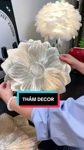 Thảm hoa lót bàn #thamtraisan #vutrudogiadung #thamdecor 