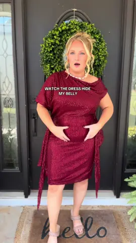 No shapewear needed 🙌🏻 #weddingguestdress #cocktaildress #creatorpicksambassador #tiktokshopcreatorpicks #holidaydress @Grace Karin US Shop 