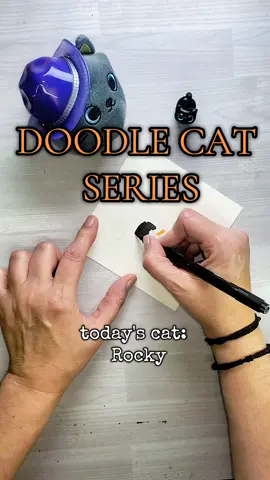 @Concerned_Kitty here's Rocky as a dapper little man! If you would like a chance at having a doodle cat with your cat, I ask that you: 1. Like and repost  2. Follow me  3. Comment your cat's pic and name