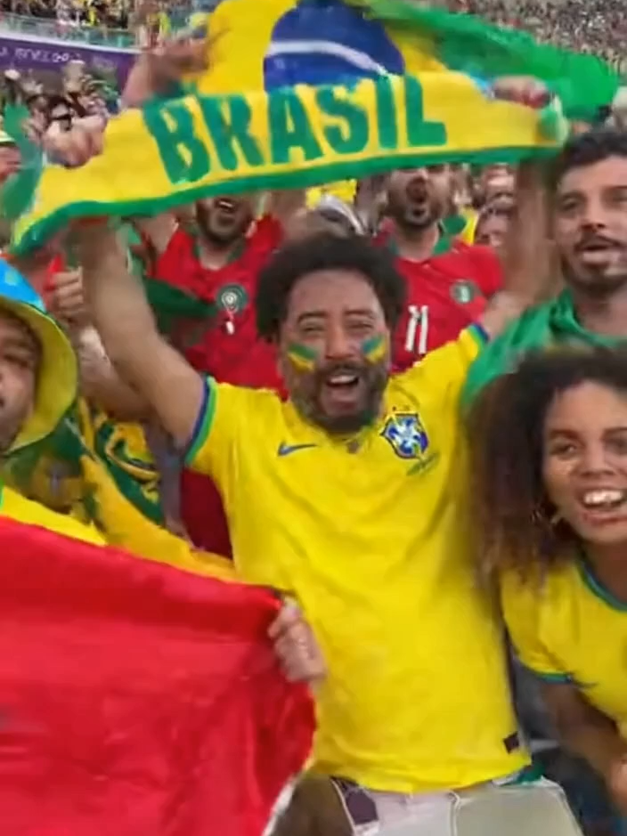 البرازيليون يُغرقون الشبكات تهاني للمغرب: 