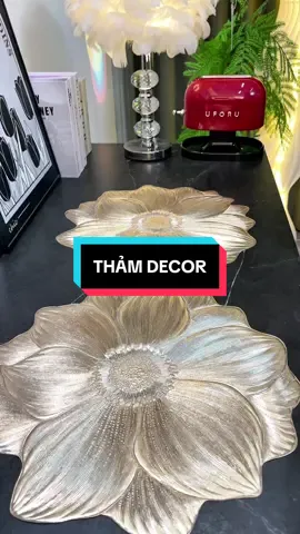 Tấm lót trải bàn #vutrudogiadung #thamdecor 